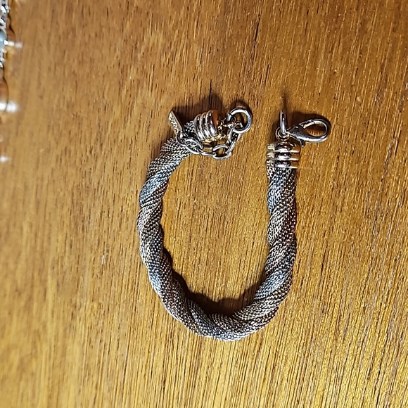 Tri colour twist bracelet - Picture 1 of 3